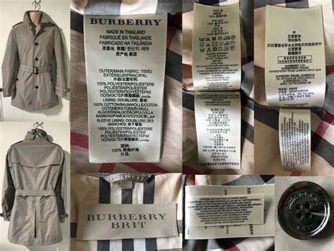 burberry brit label|genuine burberry label.